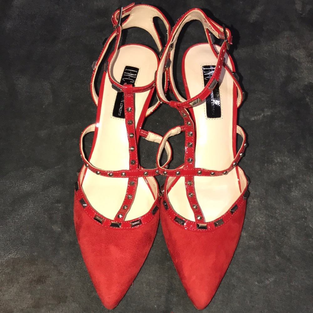 INC Carmen Pointed Toe Ankle Strap